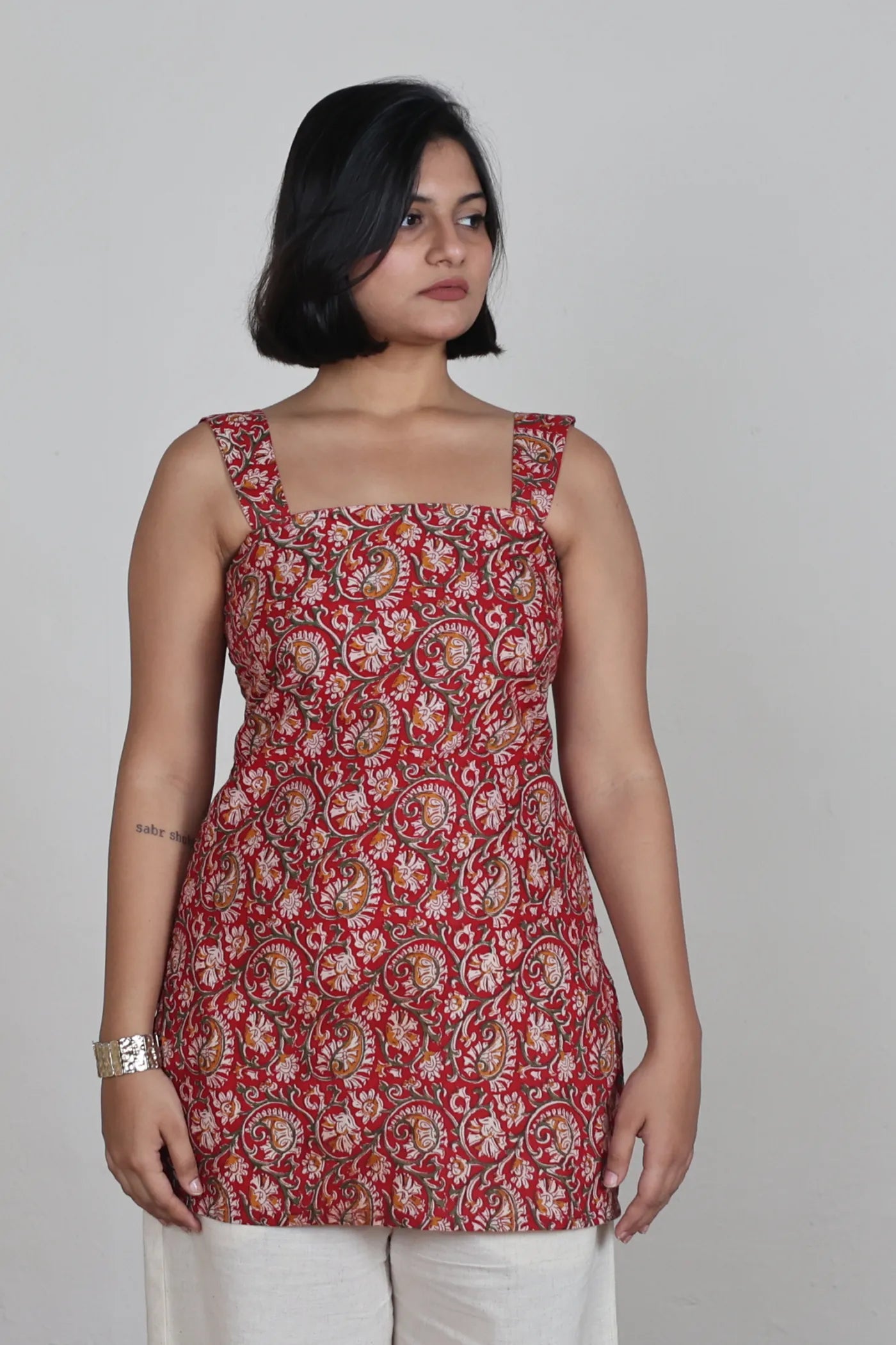 Morni Square Neck Kurti